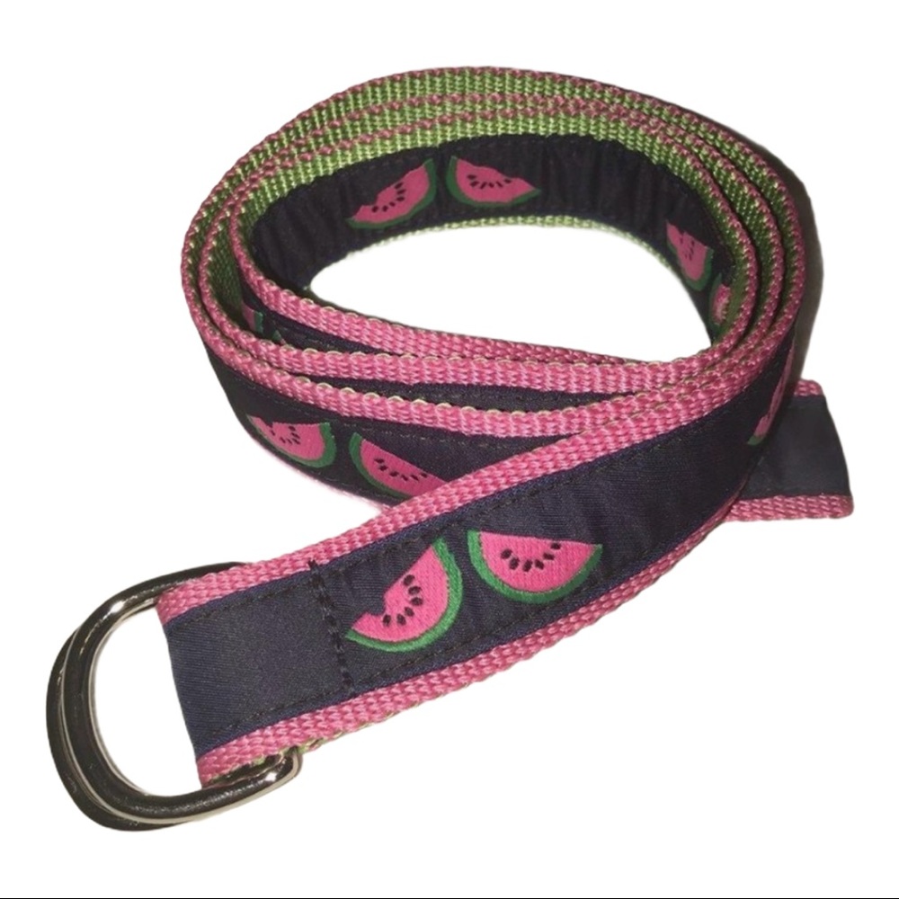 Watermelon Print Ladies Belt Medium by Leatherman